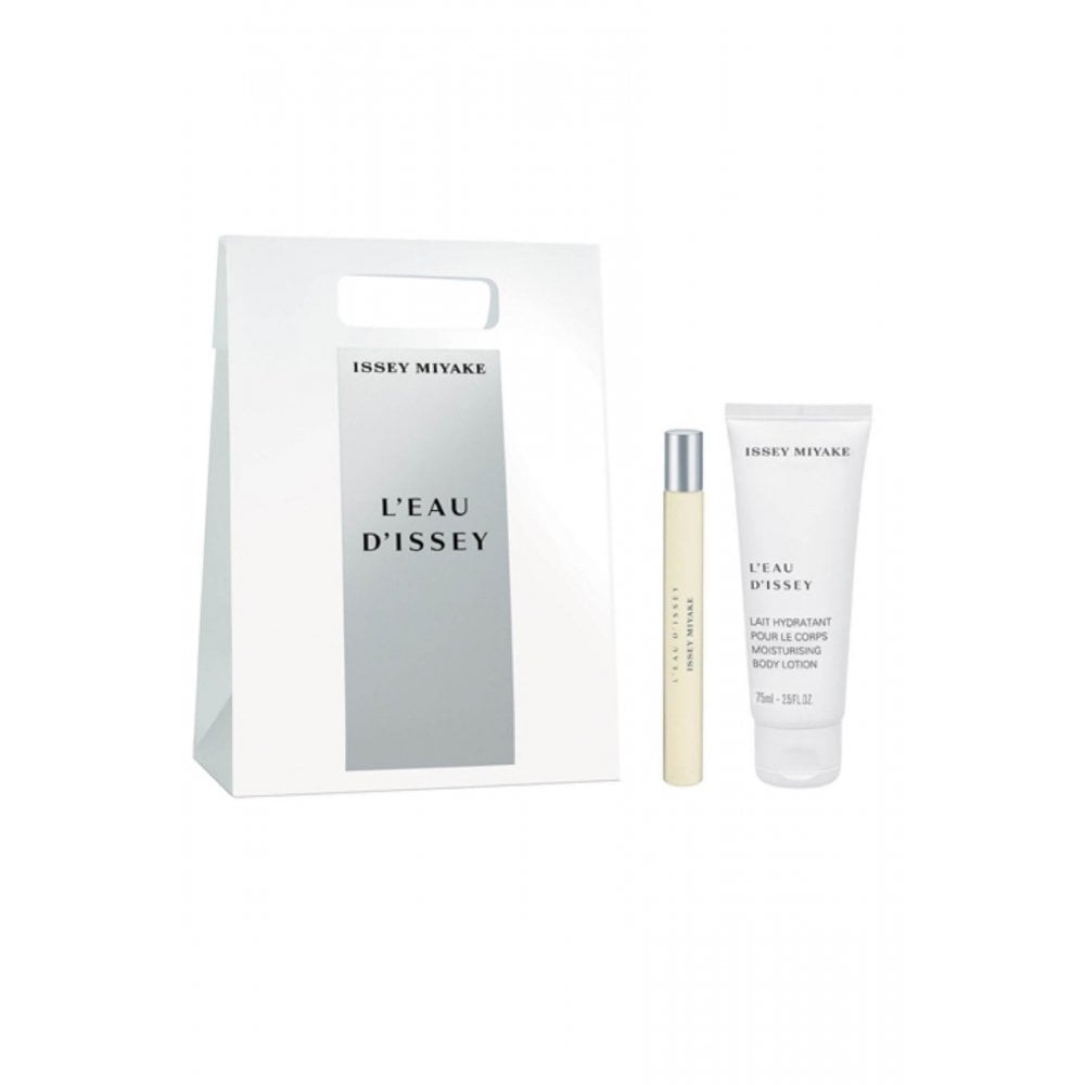 Issey Miyake L'Eau d'Issey Gift Set: Eau De Toilette Spray (10ml) + Moisturising Body Lotion (75ml) -