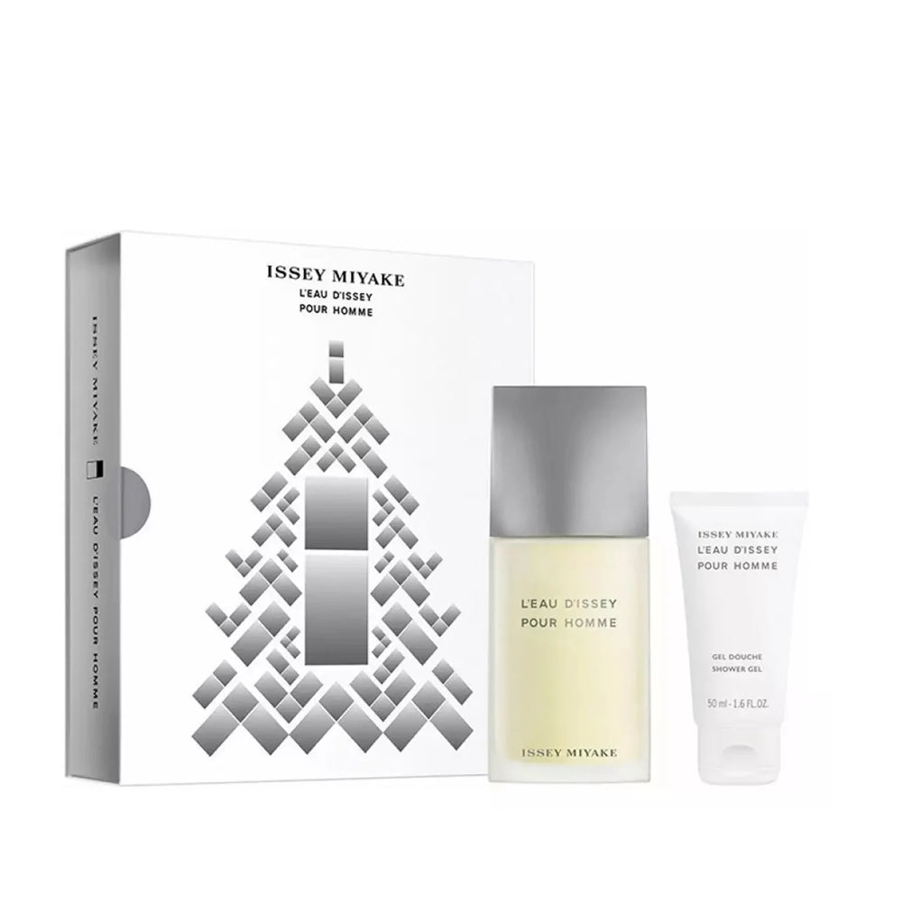 Issey Miyake L'Eau D'Issey Pour Homme Gift Set for Men (Eau De Toilette 75ml + Shower gel 50ml) -