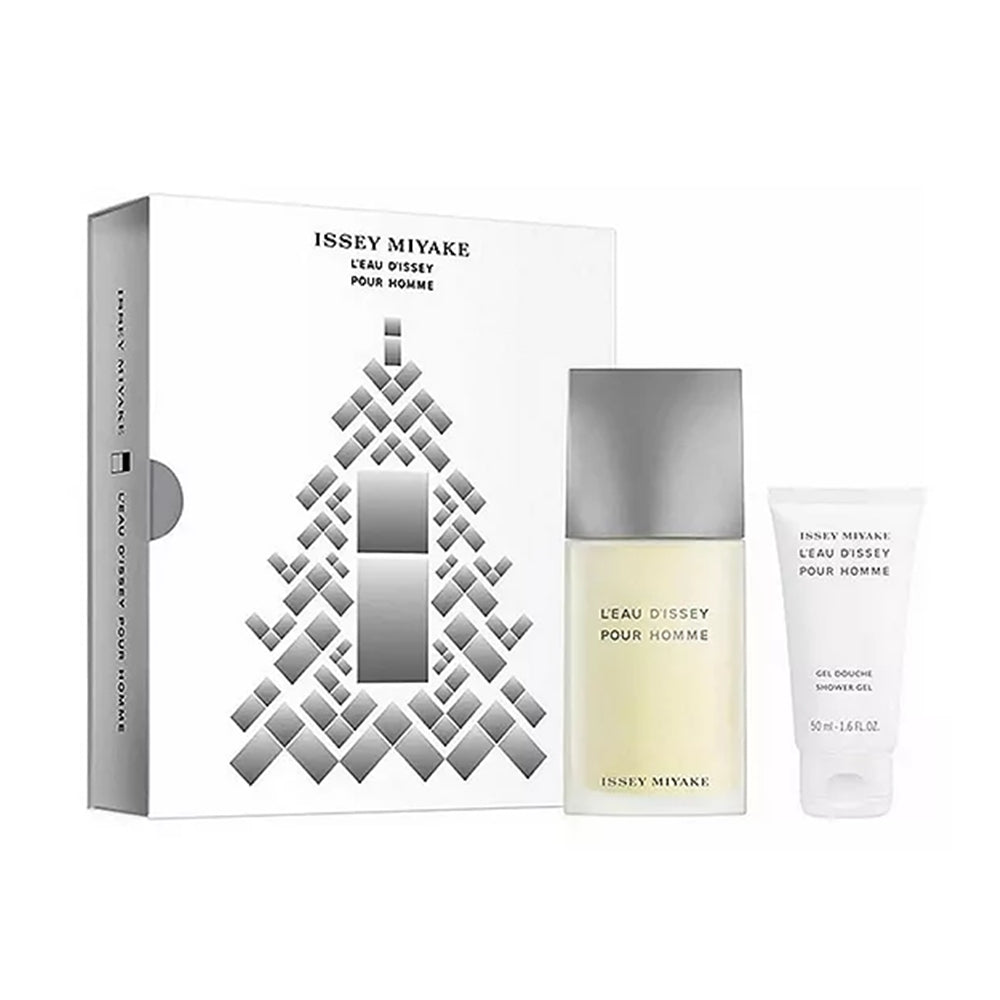 Issey Miyake L’Eau D’Issey Pour Homme giftset for Men - (Eau De Toilette 75ml & Shower Gel 50ml) -