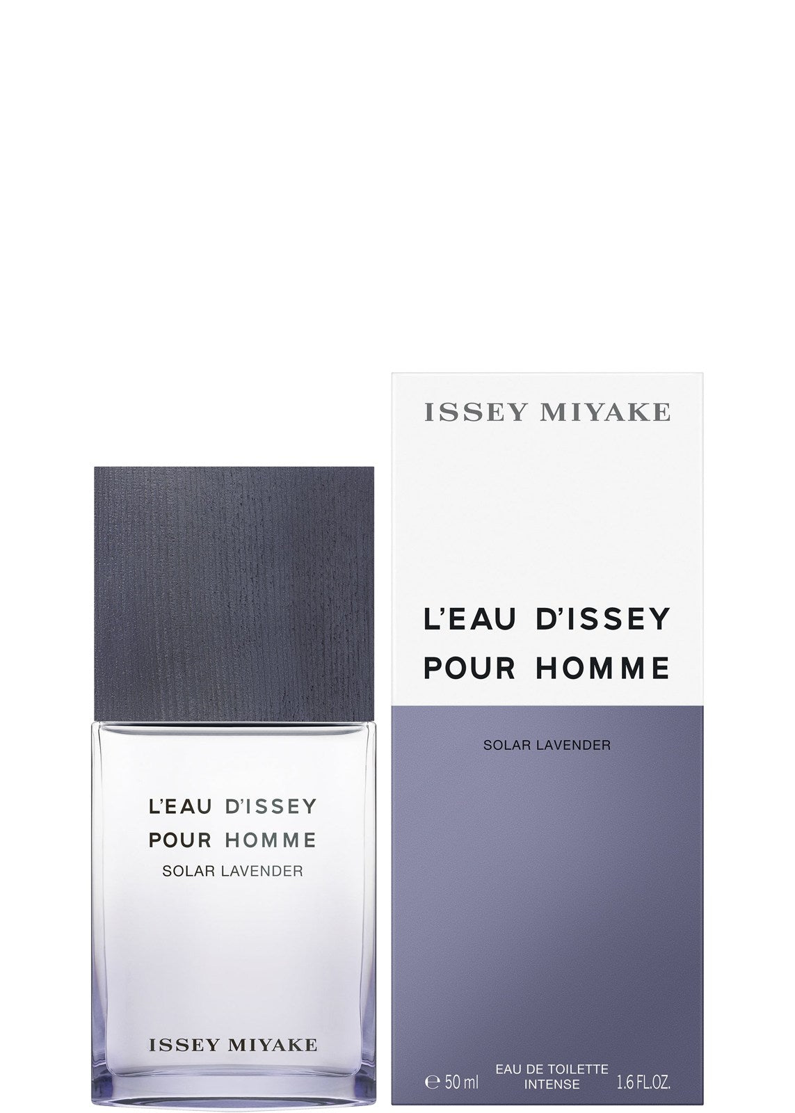 Issey Miyake L’Eau d’Issey Pour Homme Solar Lavender Eau de Toilette Intense 50ml – bottle and packaging