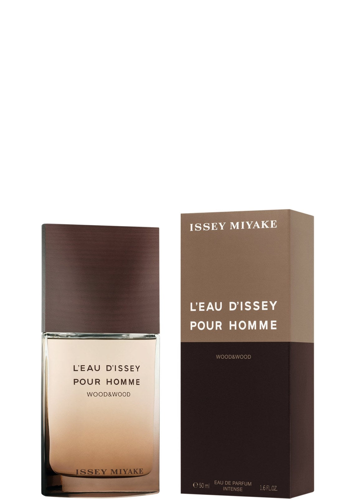 Issey Miyake L’Eau d’Issey Pour Homme Wood & Wood Eau de Parfum Intense 50ml – bottle and packaging