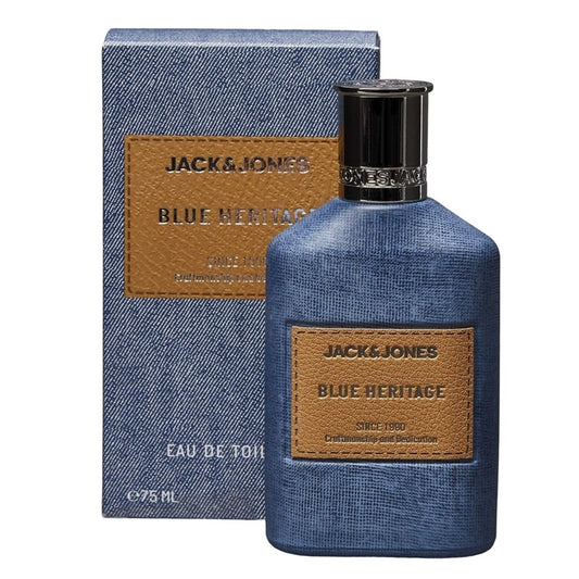 Jack & Jones Blue Heritage Eau De Toilette Spray For Men (75ml) -