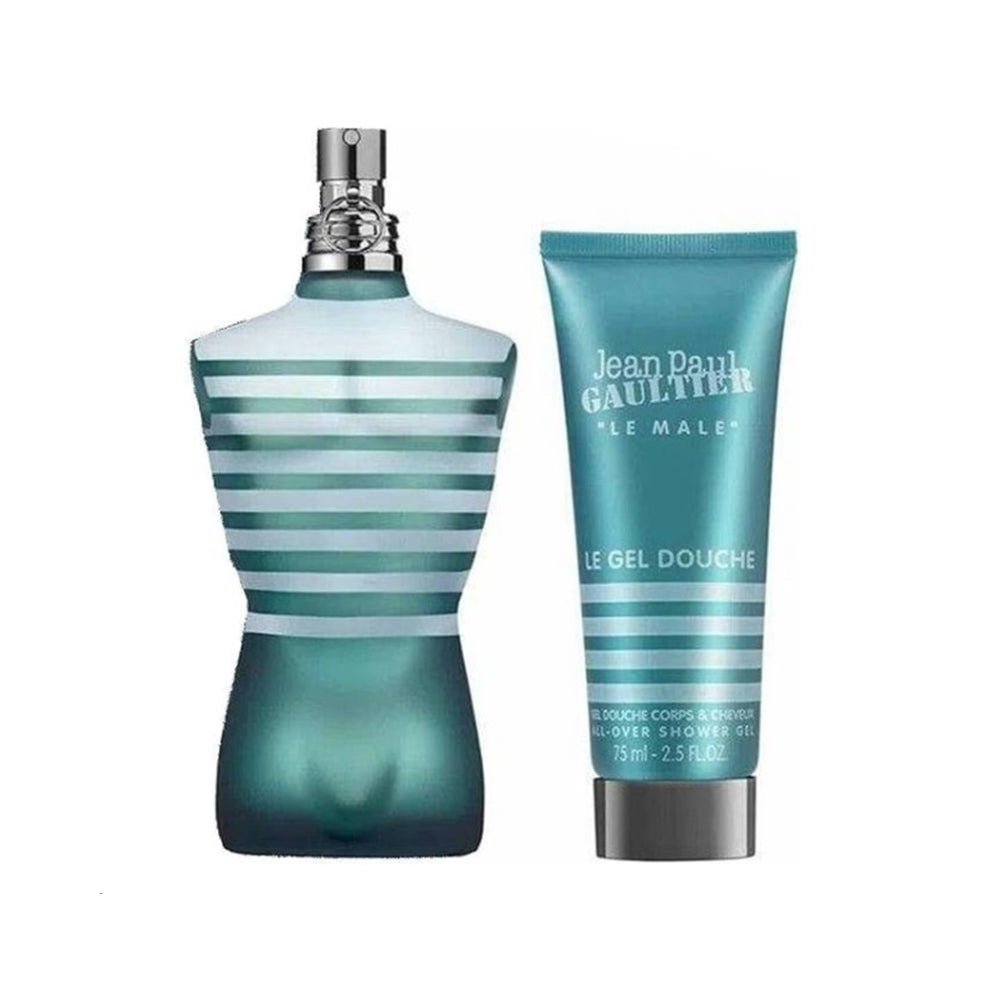 Jean Paul Gaultier Le Male Gift Set: Eau De Toilette Spray (125ml) + Shower Gel (75ml) -