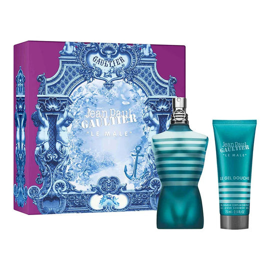 Jean Paul Gaultier Le male Gift Set For Men ( EDT 125ml + Shower Gel - 75ml)