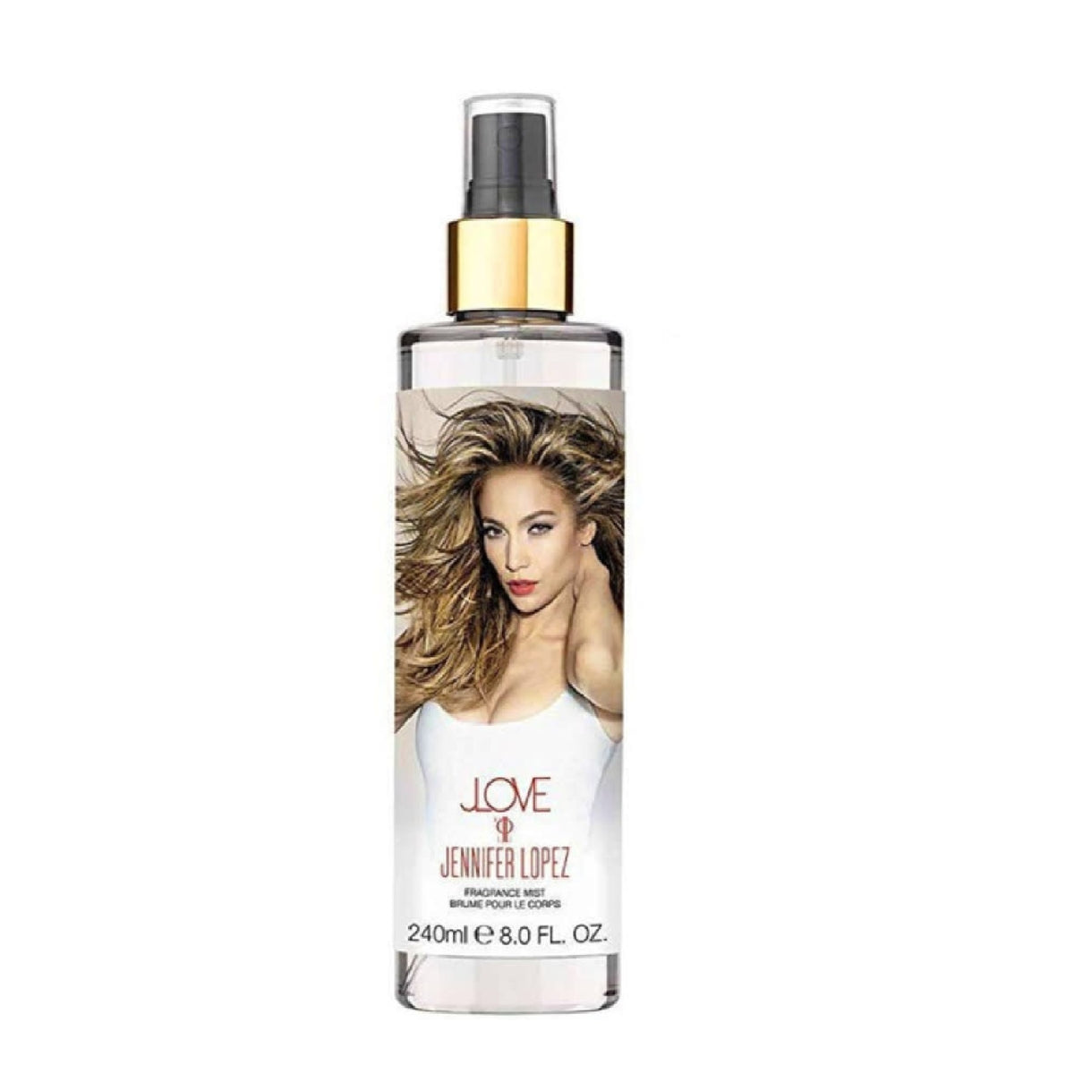 Jennifer Lopez JLove body mist spray bottle
