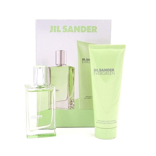 Jil Sander Evergreen GiftSet for Women (Eau De Toilette 30ml + 75ml Bodylotionl) -