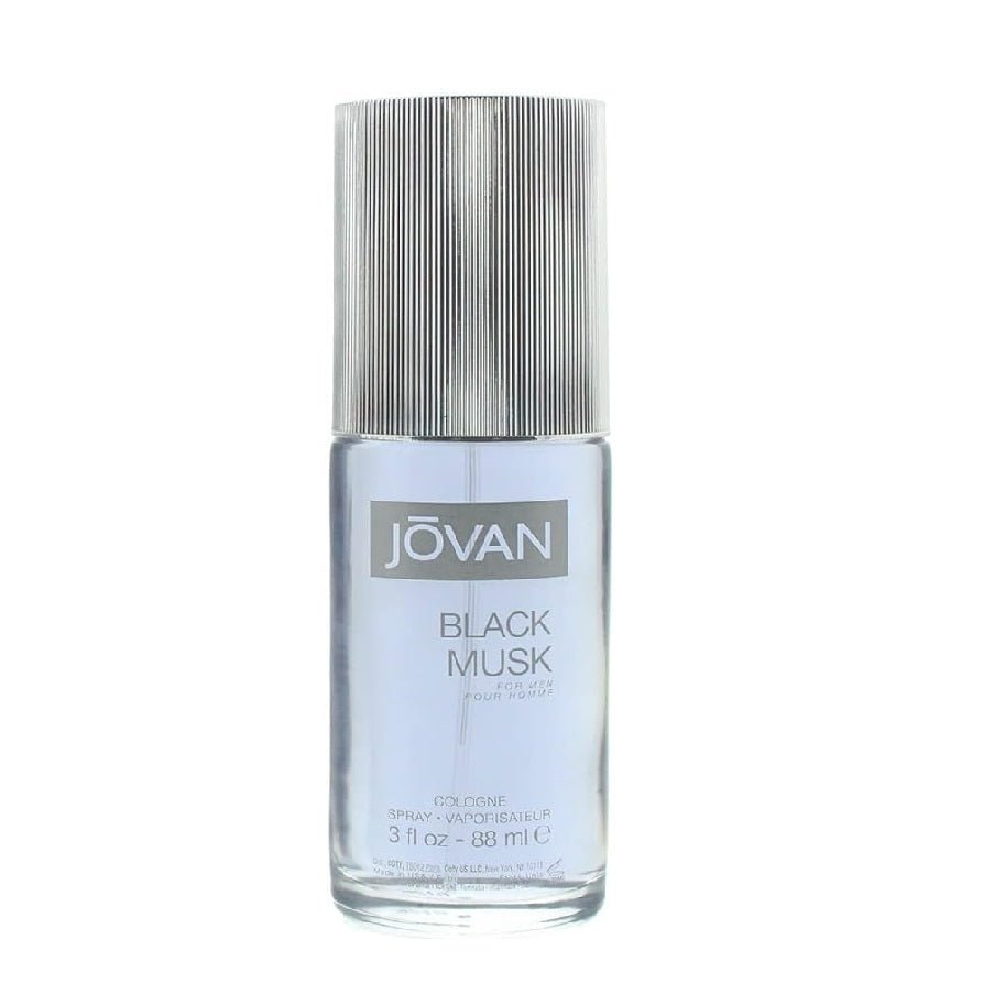 Jovan Black Musk Cologne Spray For Men (88ml) -