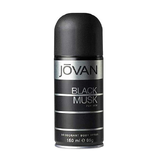 Jovan Black Musk Deodorant Spray For Men (150ml) -