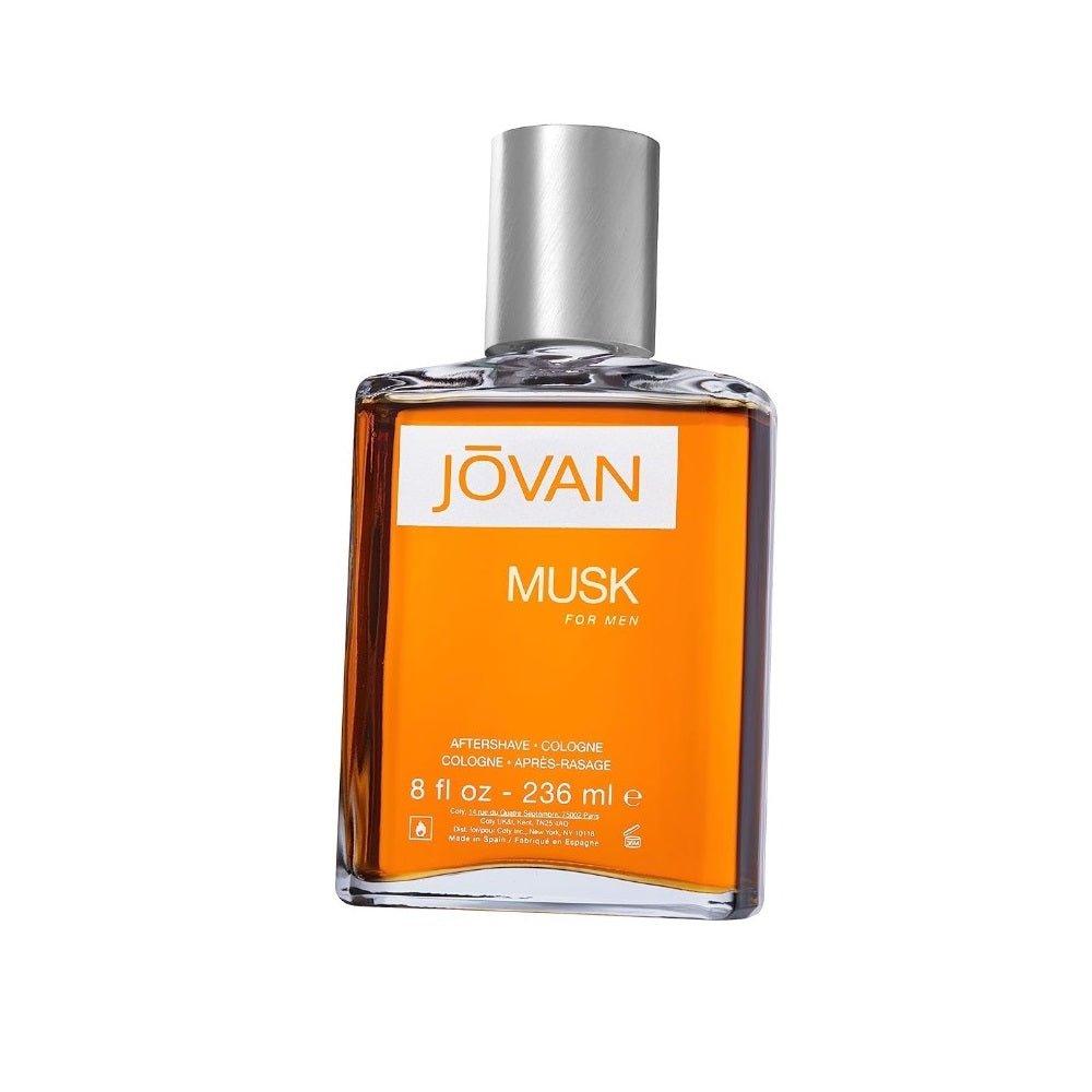 Jovan Musk Aftershave cologne For Men ( 118ml , 236ml) -