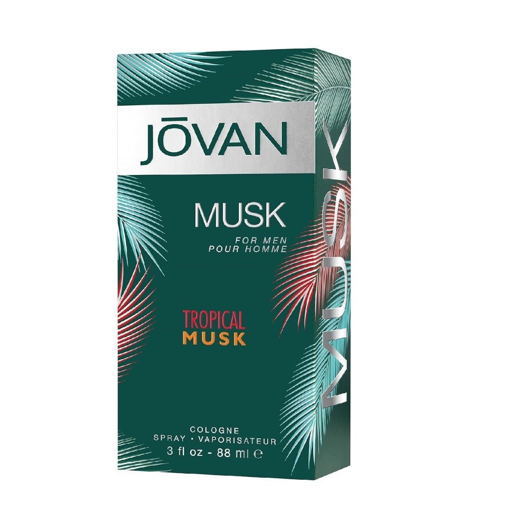 Jovan Tropical Musk Cologne Spray For Men (88ml) -