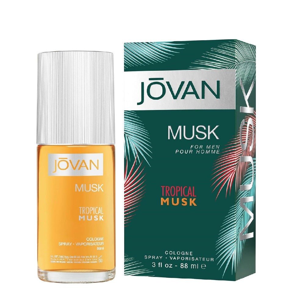 Jovan Tropical Musk Cologne Spray For Men (88ml) -