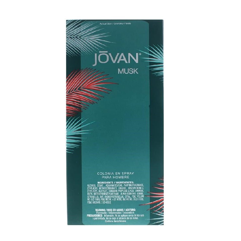 Jovan Tropical Musk Cologne Spray For Men (88ml) -