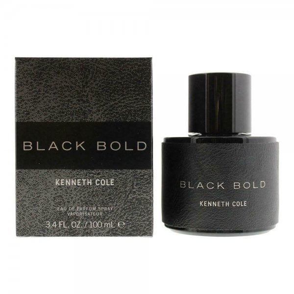 Kenneth Cole Black Bold Eau De Parfum Spray for Men (100ml)