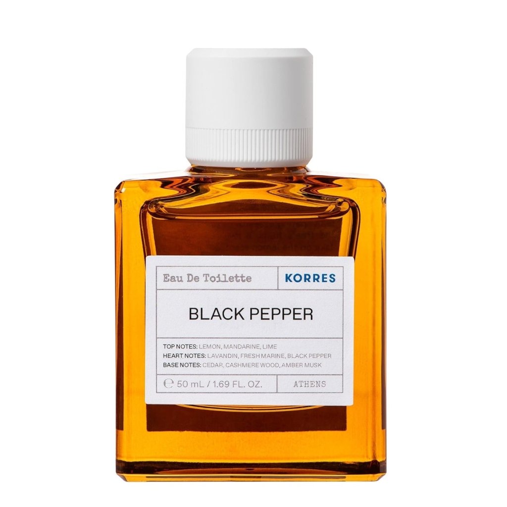 Korres Black Pepper Eau De Toilette For Unisex (50ml) -