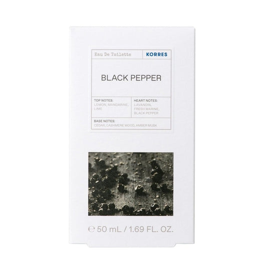 Korres Black Pepper Eau De Toilette For Unisex (50ml) -