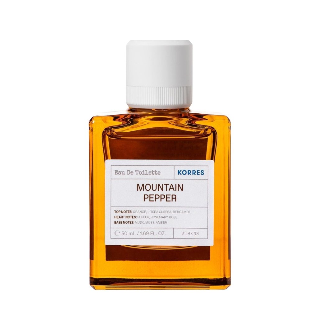 Korres Mountain Pepper Eau De Toilette for Unisex (50ml) -