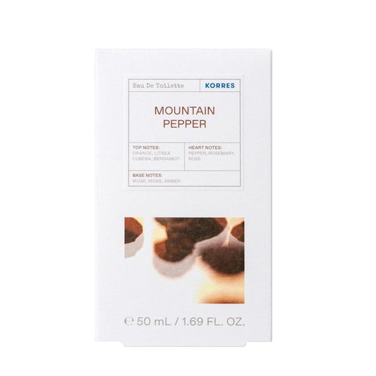 Korres Mountain Pepper Eau De Toilette for Unisex (50ml) -