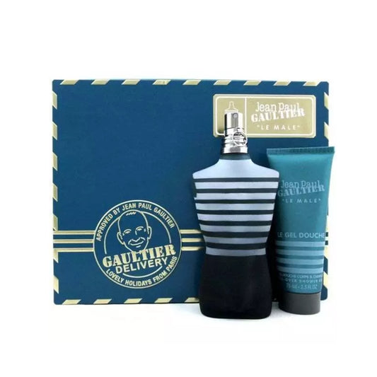 Jean Paul Gaultier Le Male Gift Set: Eau De Toilette Spray (125ml) + Shower Gel (75ml)