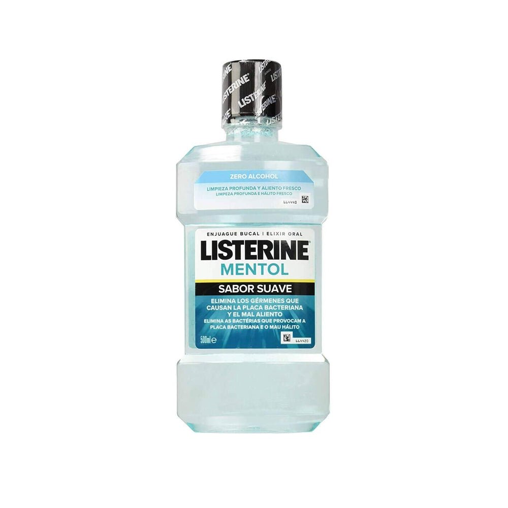 Listerine Zero Alcohol Mouthwash Soft Mint (500ml) -