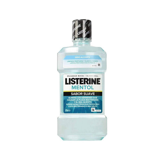 Listerine Zero Alcohol Mouthwash Soft Mint (500ml) -