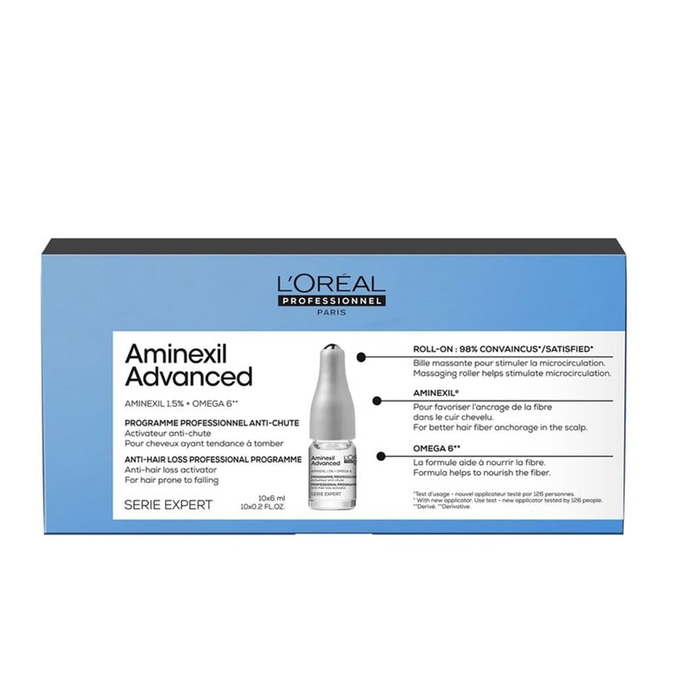 Loreal - [Aminexil Advanced] Anti-hair loss activator serum programme. -