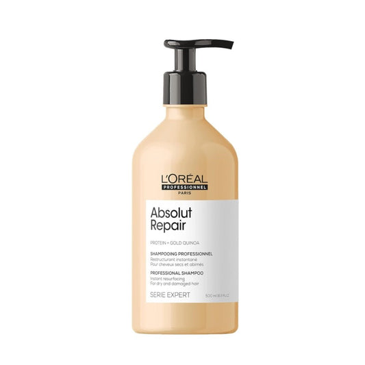 L'Oréal Professionnel Série Expert Absolut Repair Gold Quinoa & Protein Shampoo (500ml) -