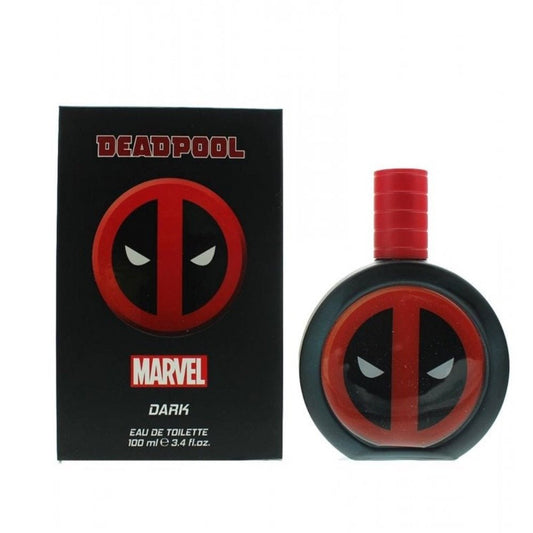 Marvel Deadpool Dark Eau De Toilette Spray for Men (100ml) -