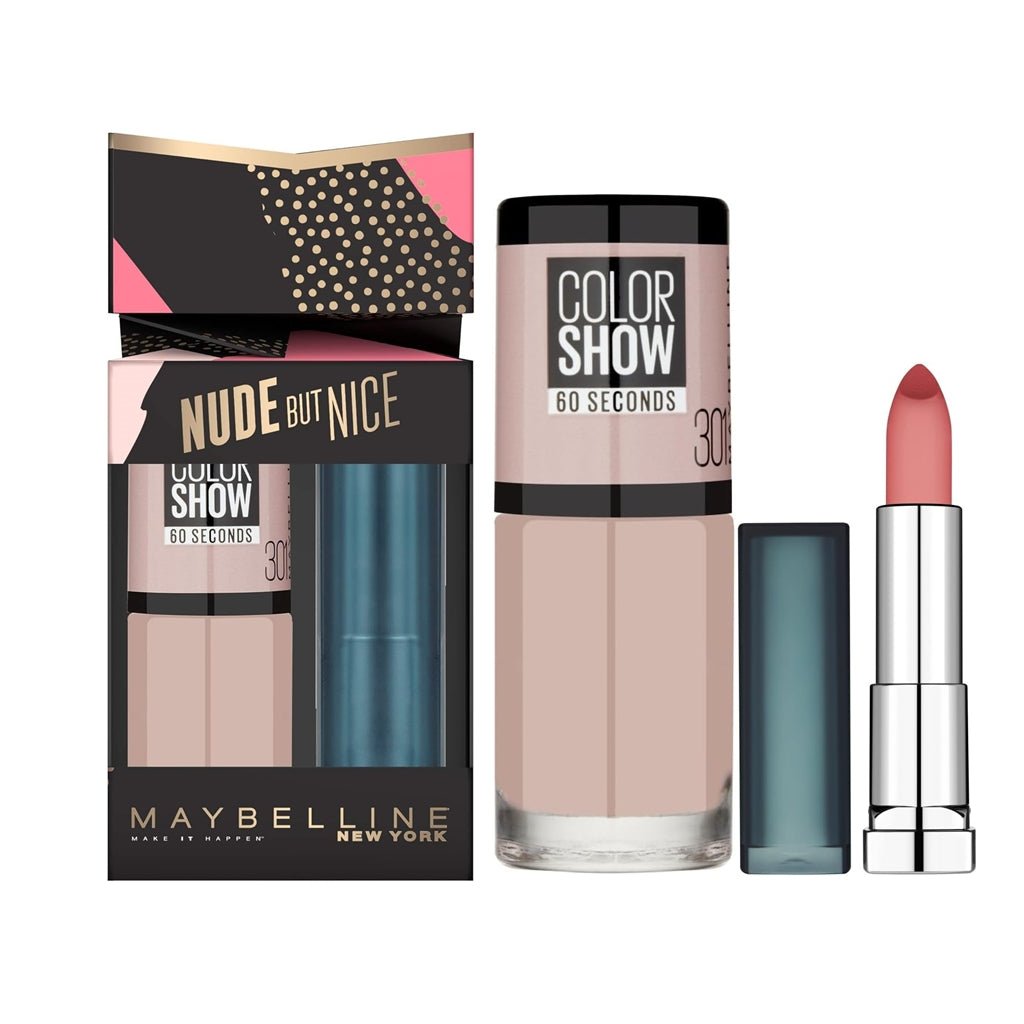 Maybelline Nude But Nice Make Up Gift Set For Her (7ml) -