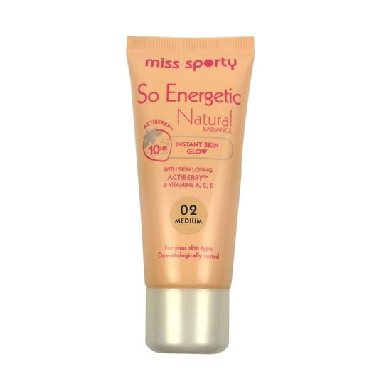 Miss Sporty So Energetic Natural Foundation-02 Medium (10g) -