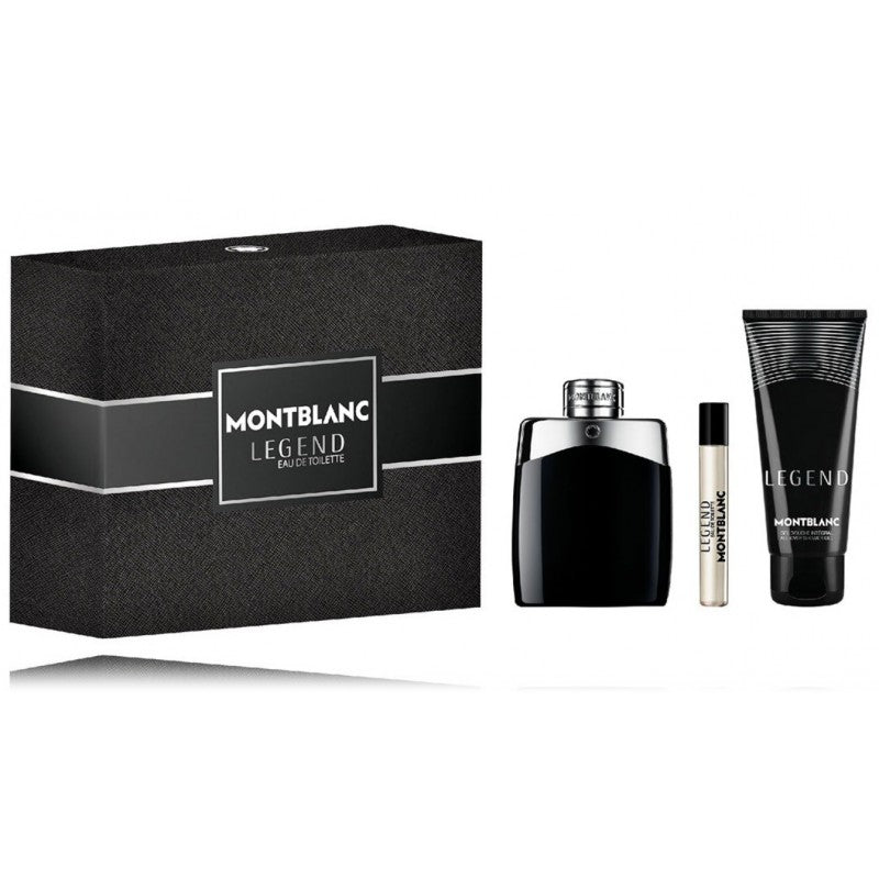 Mont Blanc Legend Giftset (EDT 100ml + Shower Gel 100ml + EDT 7.5ml)