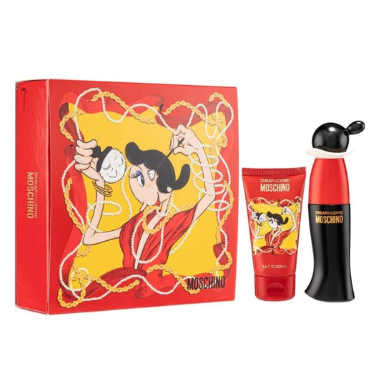 Moschino Cheap and Chick Gift Set: Eau De Toilette Spray (30ml) + Body Lotion (50ml) -