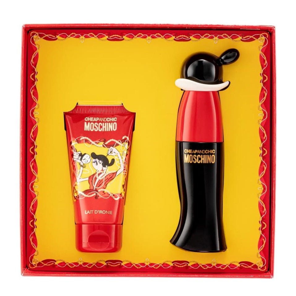 Moschino Cheap and Chick Gift Set: Eau De Toilette Spray (30ml) + Body Lotion (50ml) -