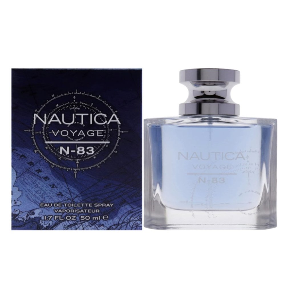 Nautica Voyage N-83 Eau De Toilette Spray for Men (50ml, 100ml) -