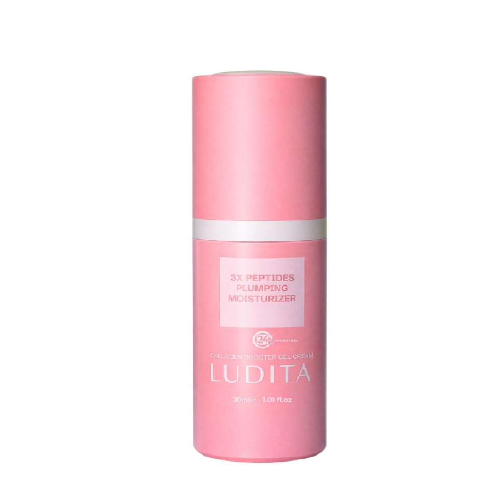 Ludita 3X Peptide Plumping Moisturizing Gel Cream with Hyaluronic Acid & Squalane (30ml)