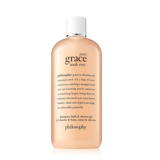 Philosophy Pure Grace nude Rose shampoo, bath & Shower Gel For Women(240ml) -