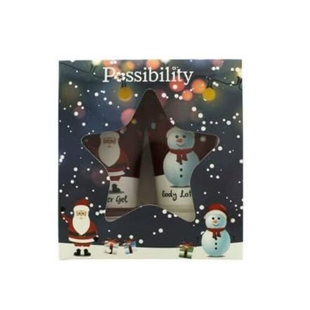 Possibility Star Gift Set (100ml Bubble Bath + 50ml Shower Gel + 50ml Body Lotion + Loofah) -