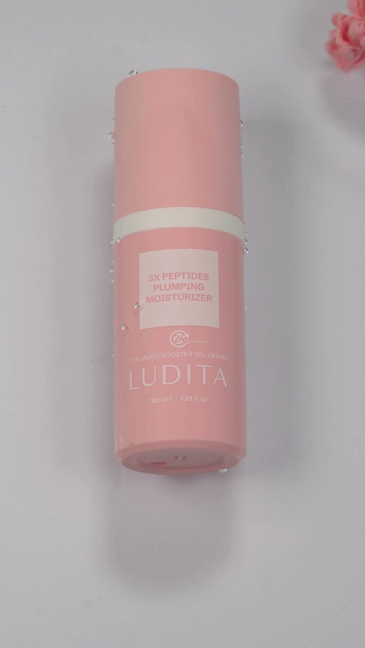 Ludita 3X Peptide Plumping Moisturizing Gel Cream with Hyaluronic Acid & Squalane (30ml)