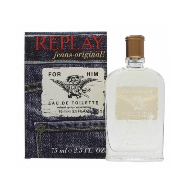 Replay Jeans Original for Him Eau De Toilette Spray (75ml) -