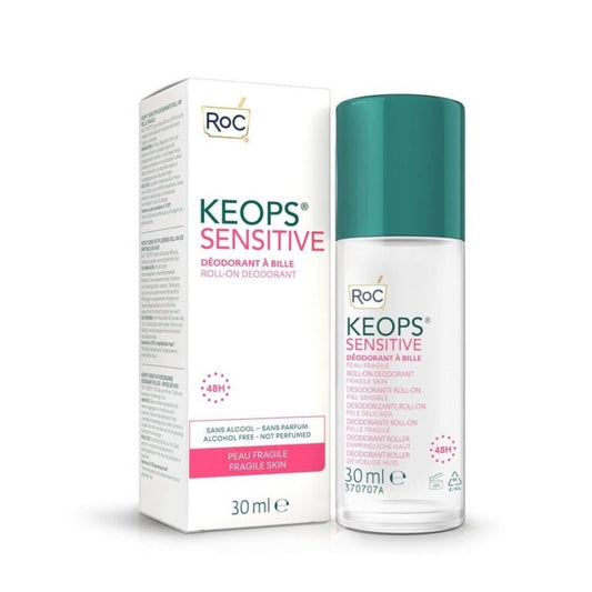 ROC Keops Sensitive Deodorant Roll On 48h Protect (30ml) -