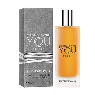Emporio Armani Stronger With You Freeze Eau de Toilette Spray Travel Size (15ml)