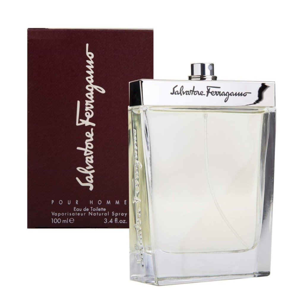 Salvatore Ferragamo Pour Homme Eau De Toilette Spray For Men (100ml) -