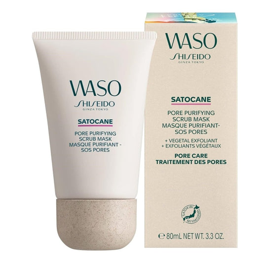 Shiseido Waso Satocane Pore Purifying Scrub Mask For Women (80ml) -