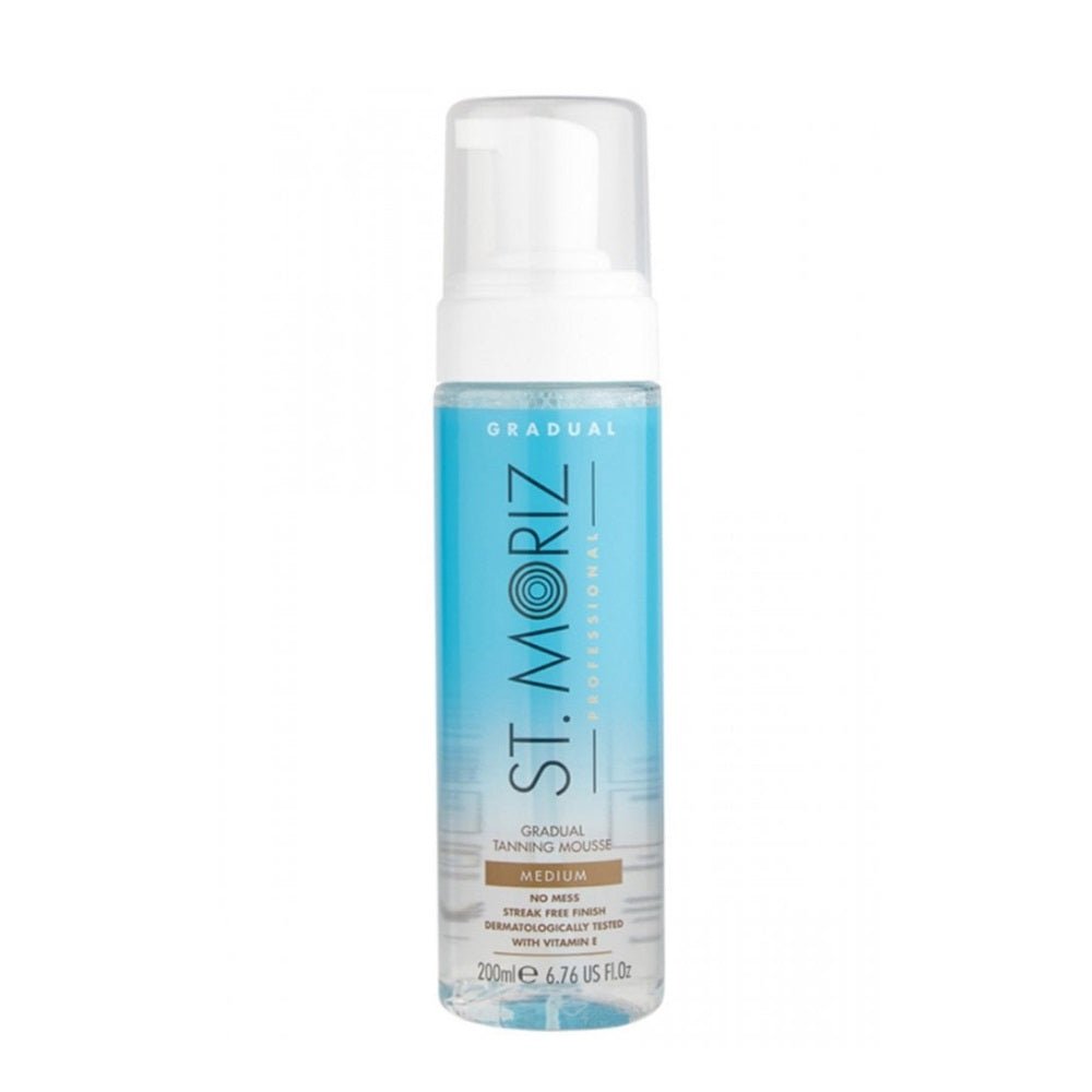 St. Moriz Professional Gradual Tanning Mousse Medium (200ml) -