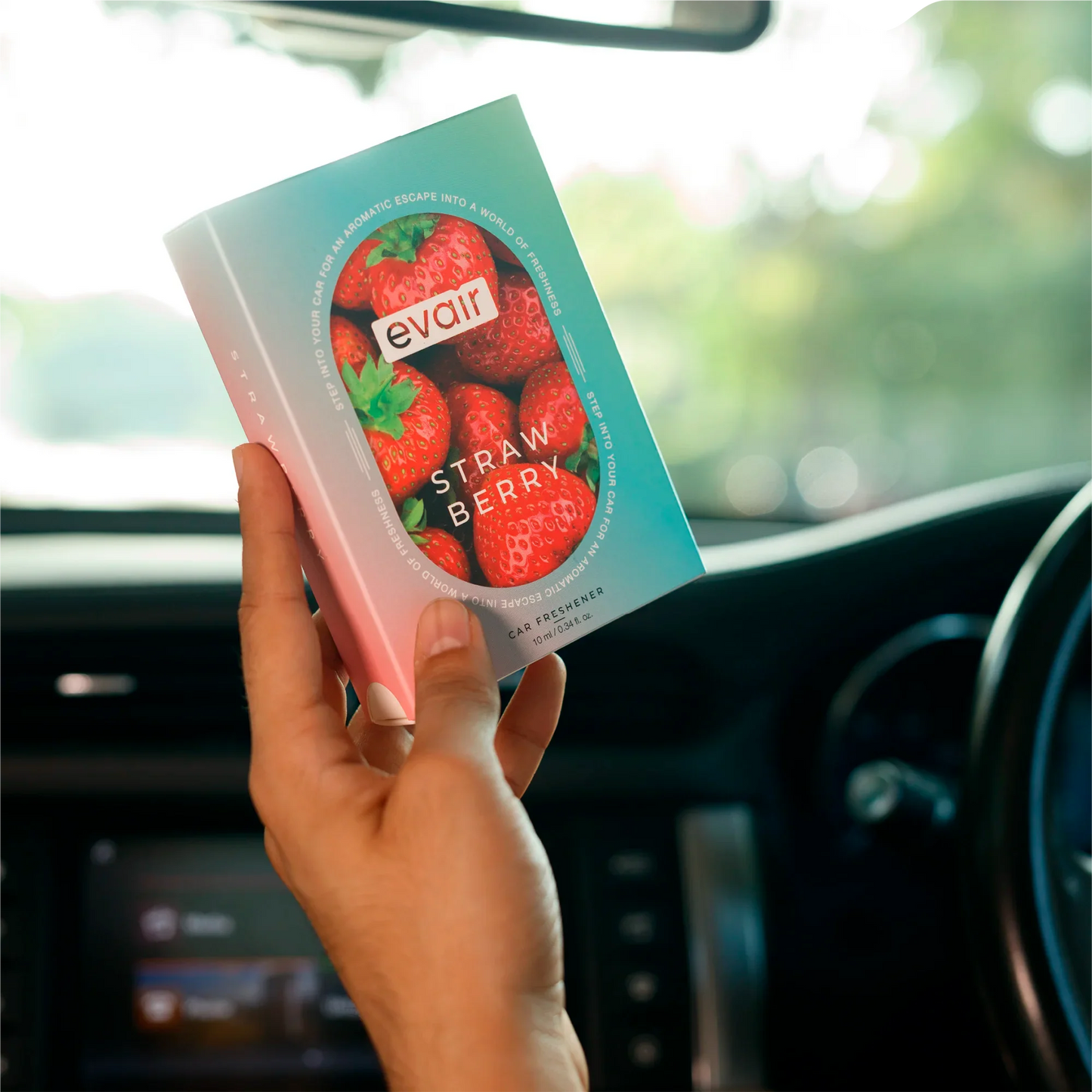 Evair Strawberry Car Freshener (10ml)