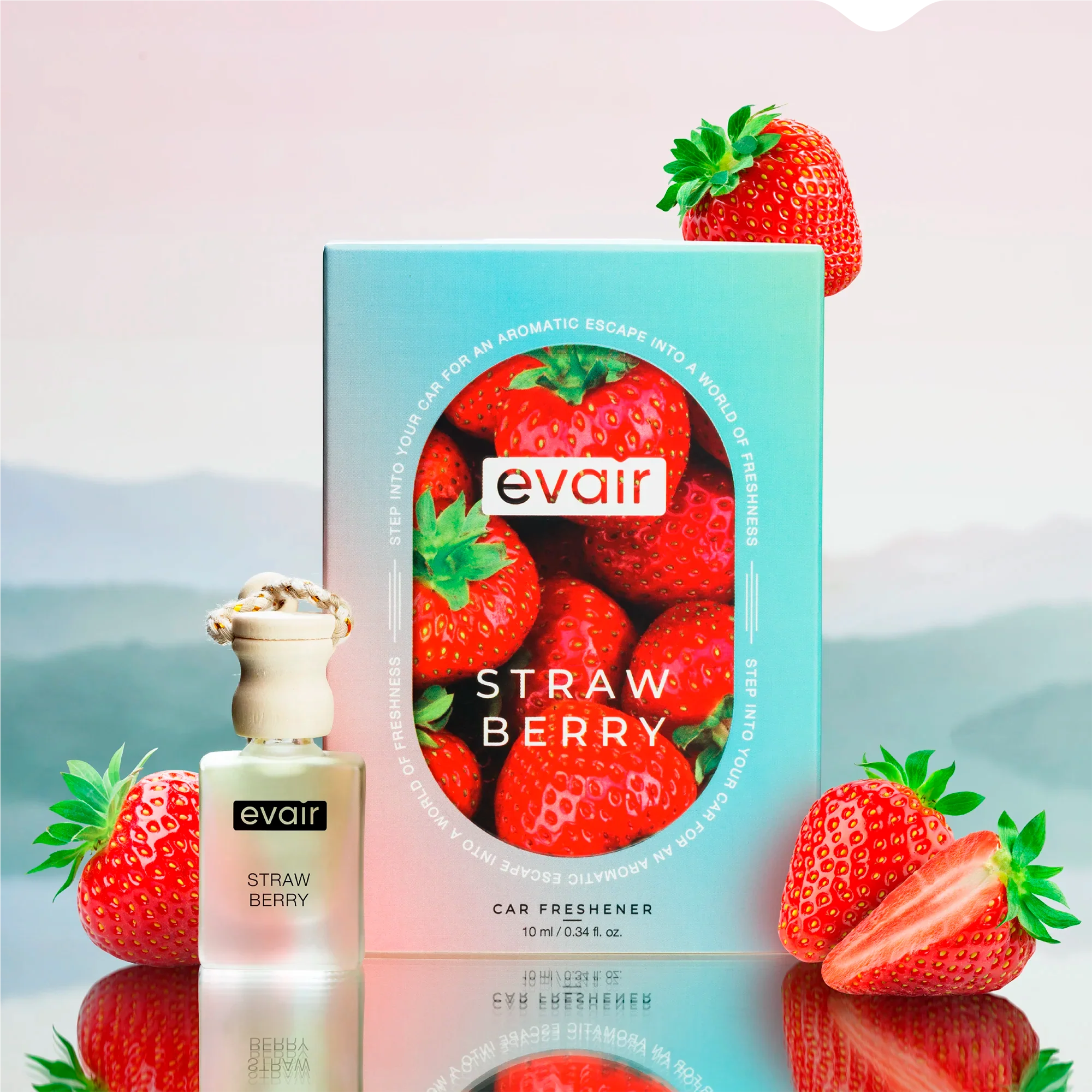 Evair Strawberry Car Freshener (10ml)