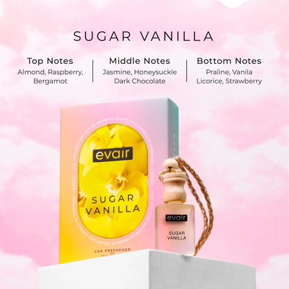 Evair Sugar Vanilla Car Freshener (10ml)