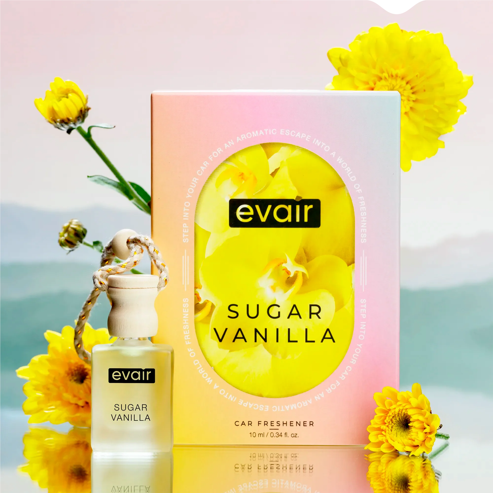 Evair Sugar Vanilla Car Freshener (10ml)