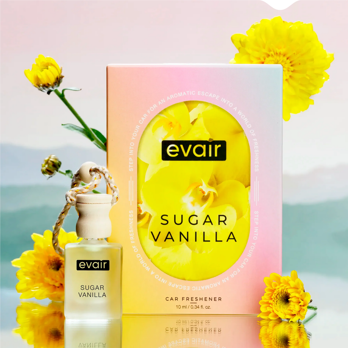 Evair Sugar Vanilla Car Freshener (10ml)