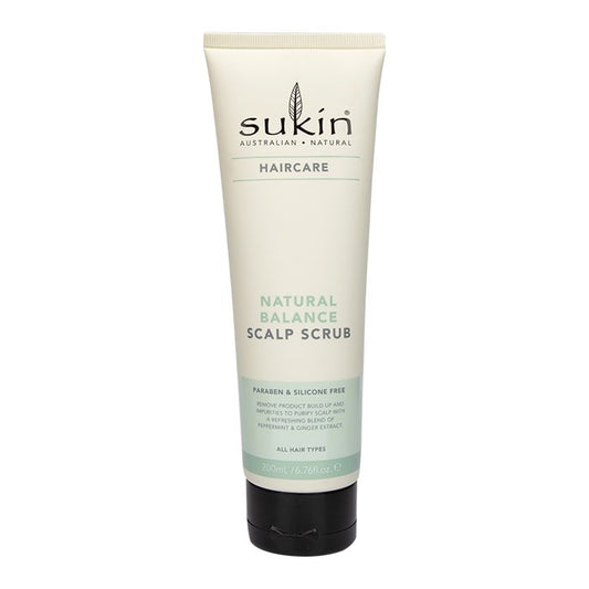 Sukin Renewing Body Scrub, Jojoba and Green Tea (200ml) -