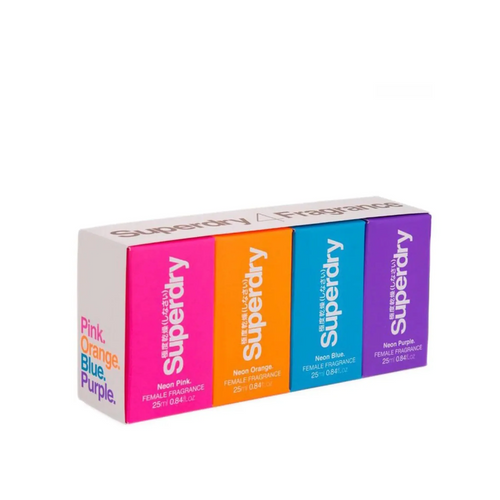 Superdry Cologne Set of 4 For Women Gift Set (25ml x 4)
